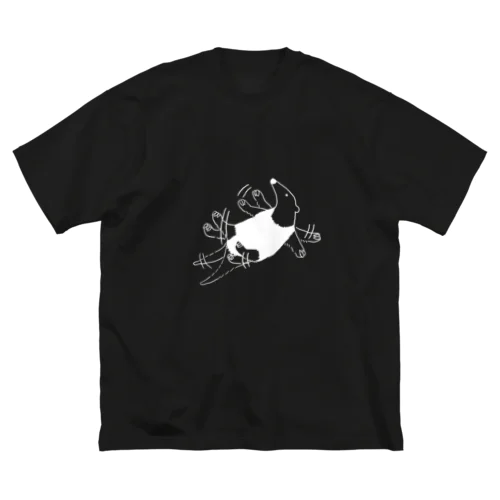 じたばたするミナミコアリクイ ビッグシルエットTシャツ