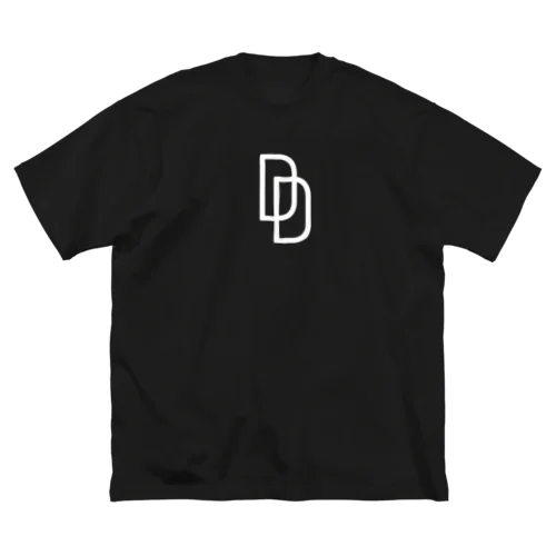 DEEPDIVE Logo Items BLACK ビッグシルエットTシャツ