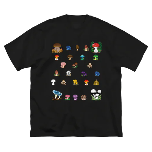 Dot Mushroom ドットきのこＴ ビッグシルエットTシャツ