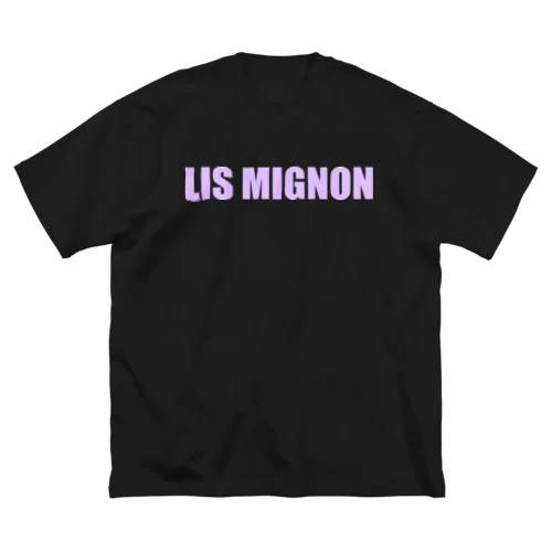 LIS MIGNON blueberry ビッグシルエットTシャツ