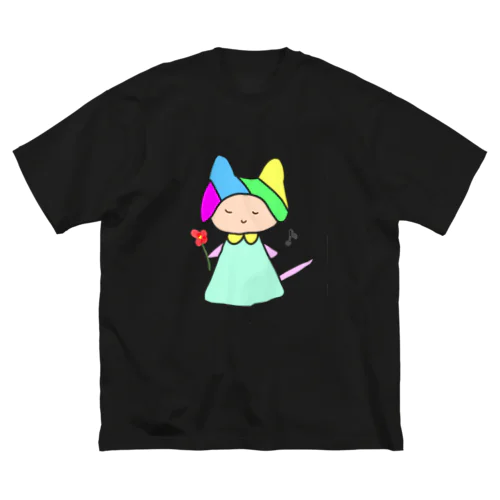 猫のねこかぶりちゃん Big T-Shirt