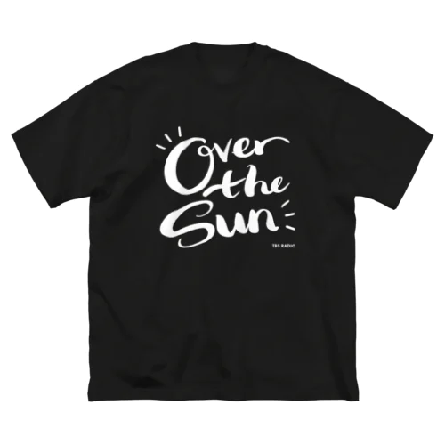 OVER THE SUN_Tシャツ(黒) Big T-Shirt