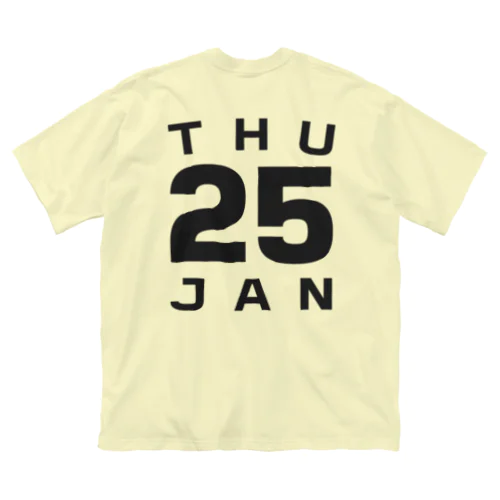 Thursday, 25th January ビッグシルエットTシャツ