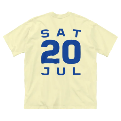 Saturday, 20th July ビッグシルエットTシャツ