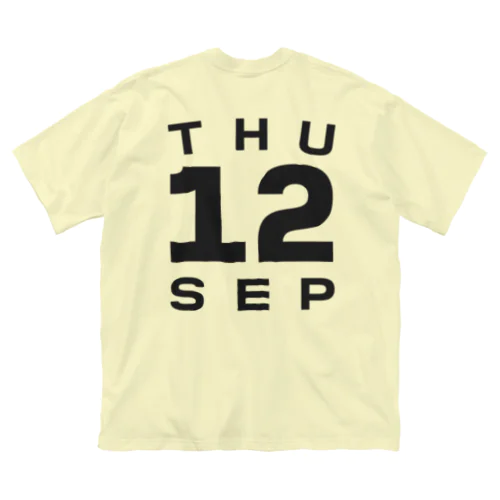 Thursday, 12th September ビッグシルエットTシャツ