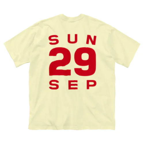 Sunday, 29th September Big T-Shirt