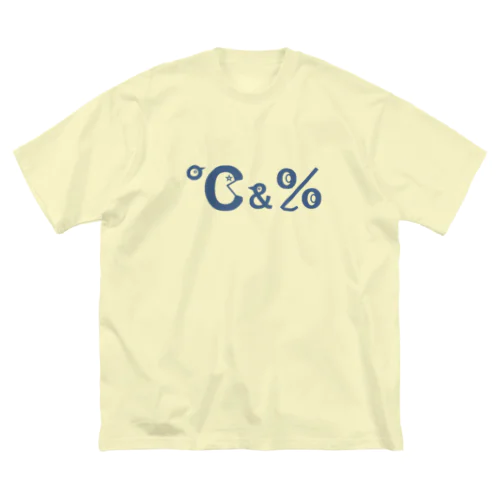 ℃＆％ ビッグシルエットTシャツ