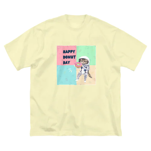 HAPPY DONUT DAY ビッグシルエットTシャツ