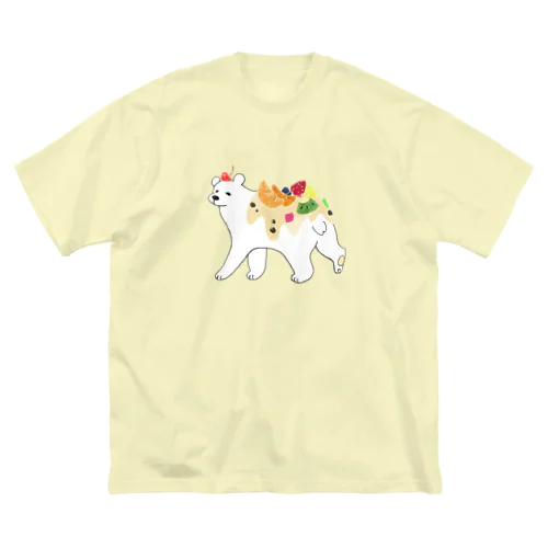 しろくま２ ビッグシルエットTシャツ