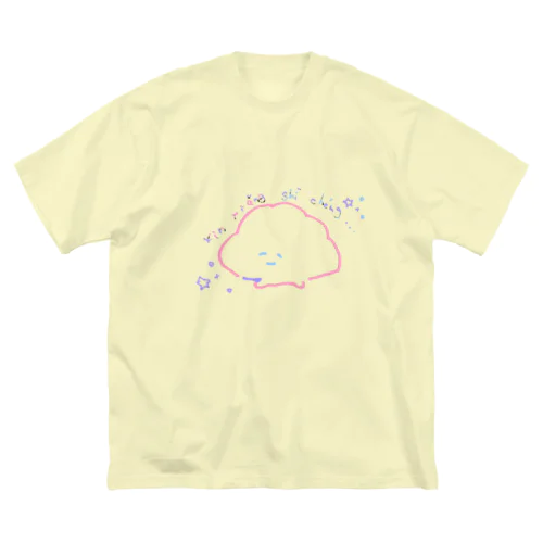 ほわほわほたてちゃんビッグT ビッグシルエットTシャツ