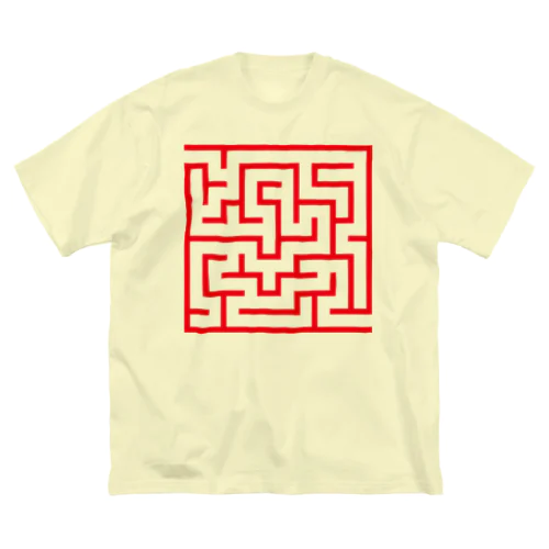 MAZE Red Big T-Shirt