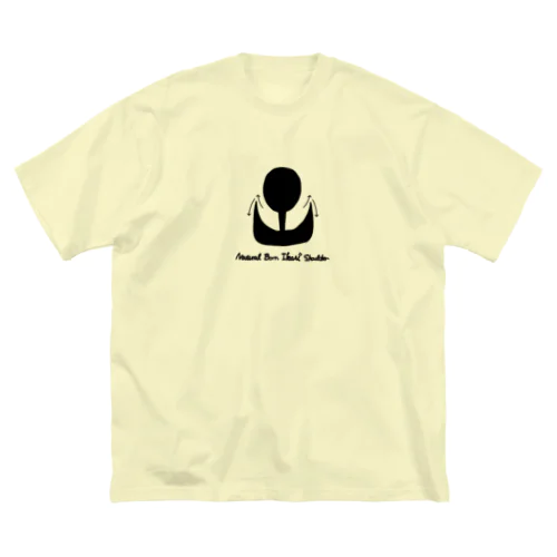 生まれついてのいかり肩 Big T-Shirt