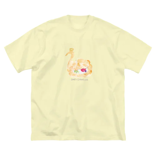 白鳥のお菓子 ビッグシルエットTシャツ