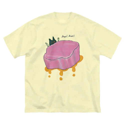 Meat! Meat! ビッグシルエットTシャツ