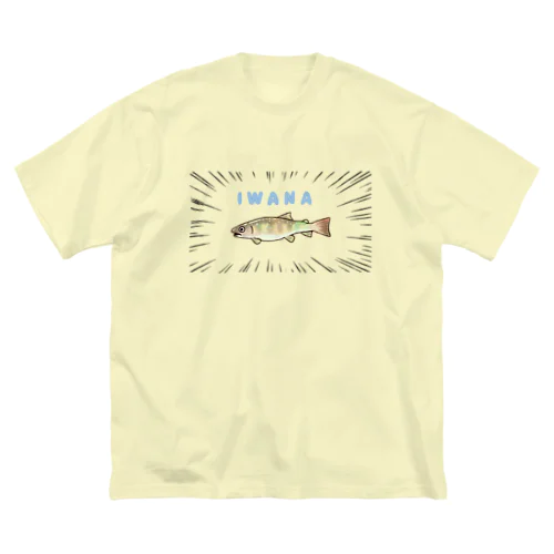 I W A N A ビッグシルエットTシャツ