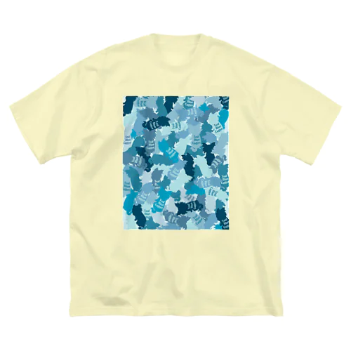 hide-and-seek ビッグシルエットTシャツ