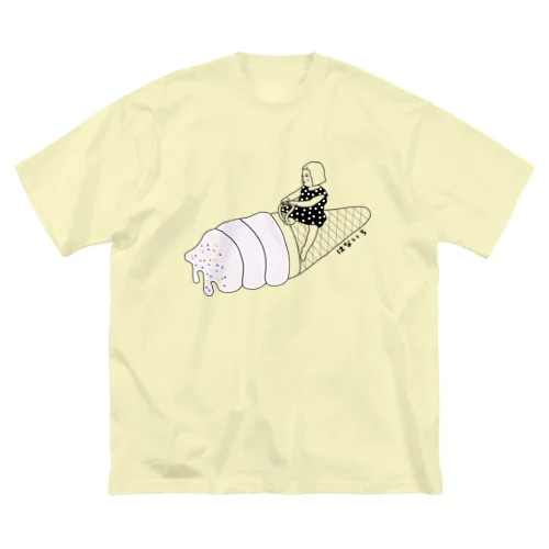 童乗　アイスクリーム Big T-Shirt