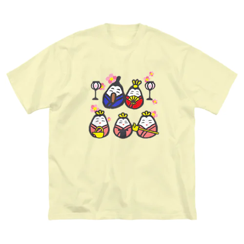 桃節句Ⅱ 루즈핏 티셔츠