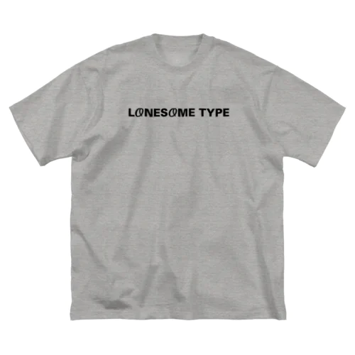 LONESOME TYPE (BLACK) ビッグシルエットTシャツ