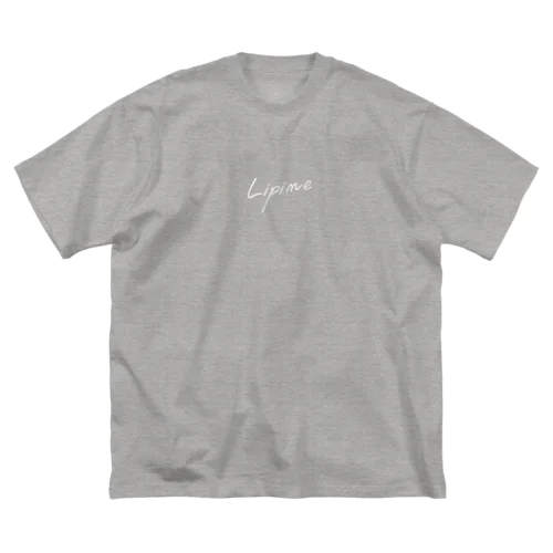 【Lipine】シンプルロゴ ビッグシルエットTシャツ