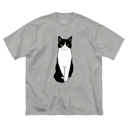お利口さんのハチワレちゃん Big T-Shirt