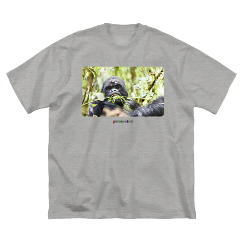 会長:  御利良野 光 (Ray Gorilla Beringei) ビッグシルエットTシャツ