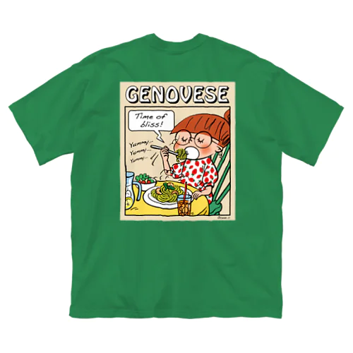 ジェノベーゼがマイブーム！ ビッグシルエットTシャツ