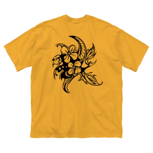 トライバル【花】 Big T-Shirt
