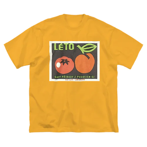 チェコ　マッチ箱　夏野菜 LETO ビッグシルエットTシャツ