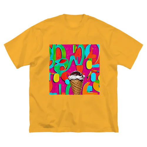 アイスクリーム Big T-Shirt