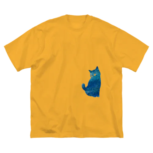 宇宙猫 ビッグシルエットTシャツ