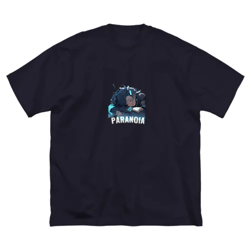 paranoia サイバーパンクガール ビッグシルエットTシャツ