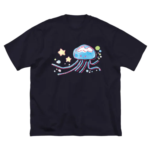 ゆるゆるクラゲさん ビッグシルエットTシャツ