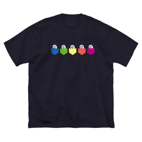 ポケットの中のネコベエ（暑ぃ ビッグシルエットTシャツ