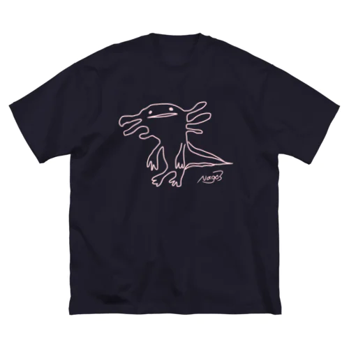 ウーパールーパーのうぱ ビッグシルエットTシャツ