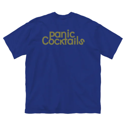 Panic Cocktails BoldLogo YellowDot ビッグシルエットTシャツ