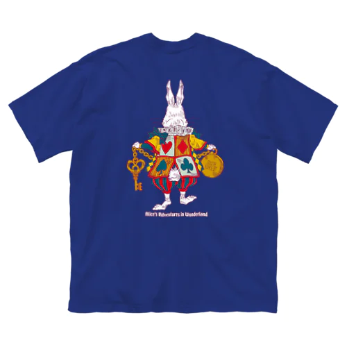 Alice White Rabbit アリスの白ウサギ Big T-Shirt