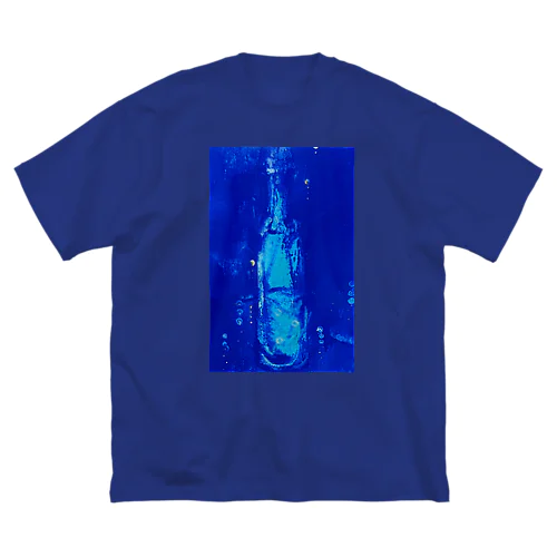 blue bottle💙💙💙 ビッグシルエットTシャツ