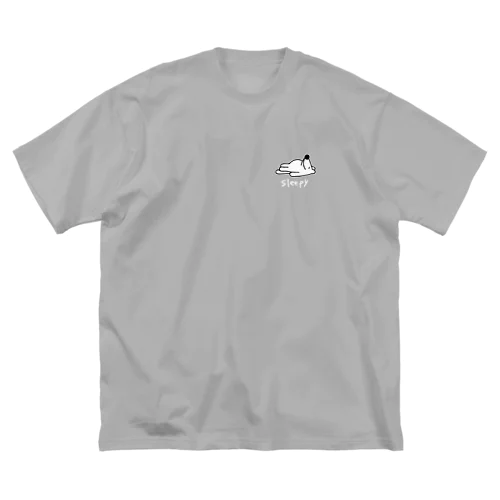 スリーピーウルフくん(濃い色) Big T-Shirt