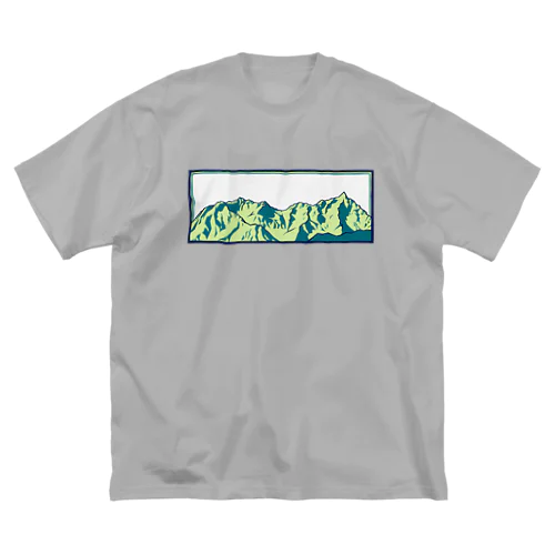 槍穂高連峰A ビッグシルエットTシャツ