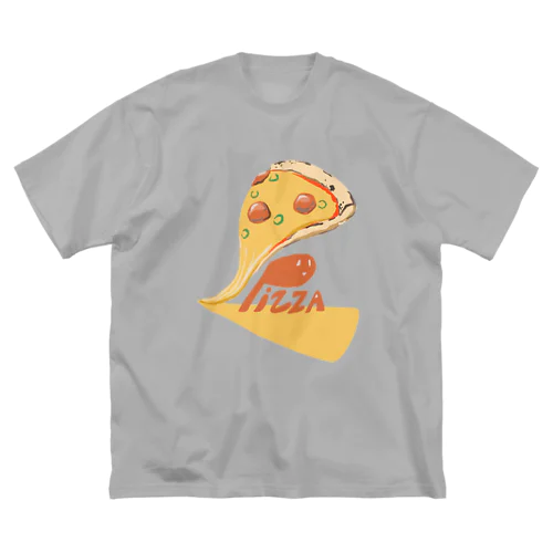 Pizzaが食べたいよ ビッグシルエットTシャツ