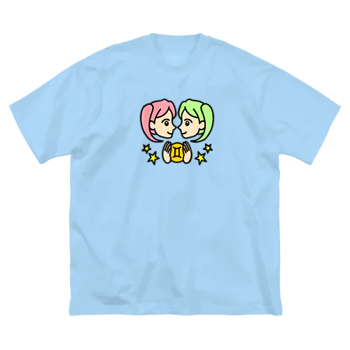 ふたご座♊ ビッグシルエットTシャツ