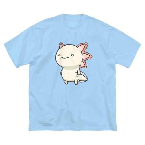 シンプルなウーパールーパー Big T-Shirt