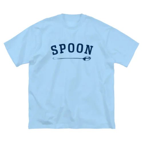 SPOON (NAVY) ビッグシルエットTシャツ