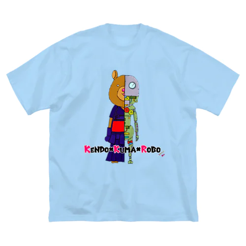 KENDO×KUMA×ROBO ビッグシルエットTシャツ