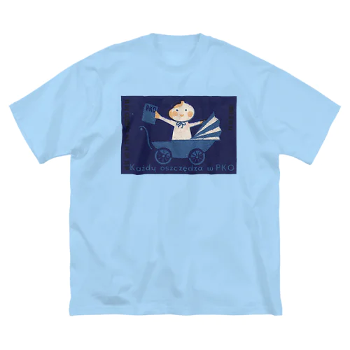 ポーランド　青い赤ちゃん　ブルーベイビー Big T-Shirt