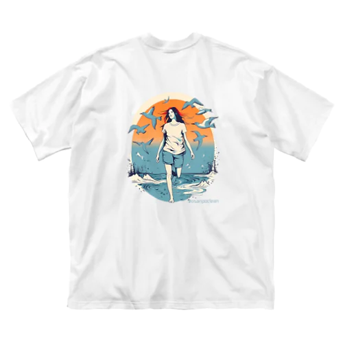 【公式】osanpoclean-おさんぽクリーン- ビッグシルエットTシャツ