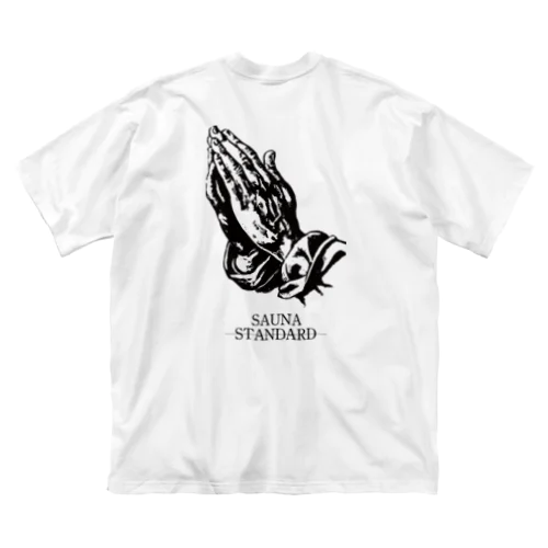 SAUNA STANDARD【HAND（整）】 ビッグシルエットTシャツ