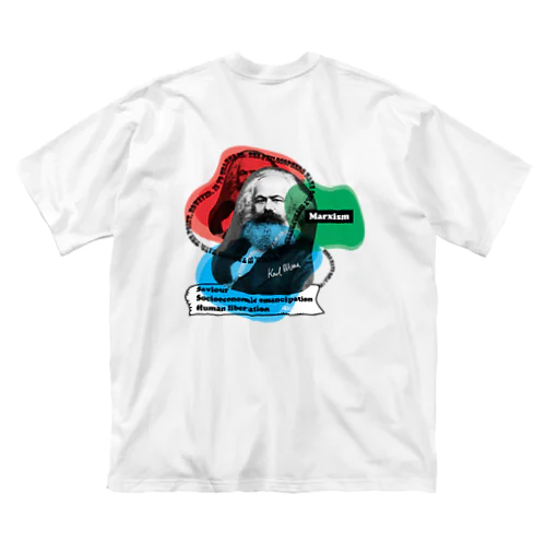 Karl Marx ビッグシルエットTシャツ