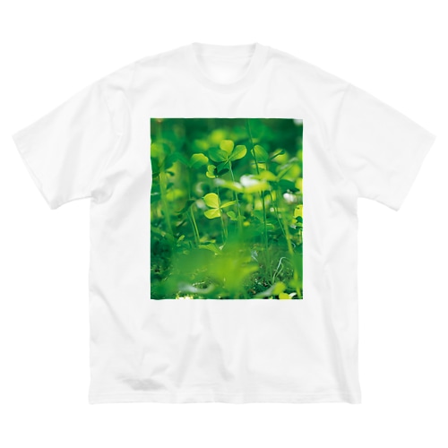 癒しの風景（クローバー） Big T-Shirt